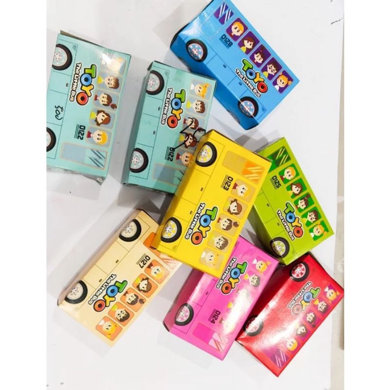 

Kertas / Kotak Kado Motif Tayo Ukuran Besar isi 50 pcs