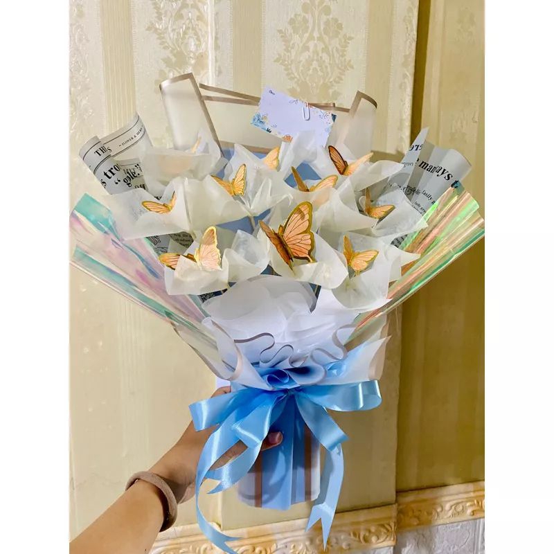 AKSESORIS KUPU KUPU BUKET