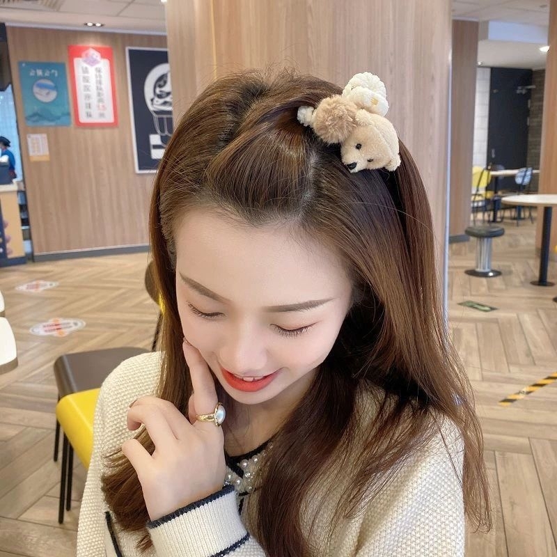 Jepit Rambut Wanita Korea Klip Boneka Jepit Boneka Ikat Rambut Karet Rambut Klip Rambut Jedai Rambut