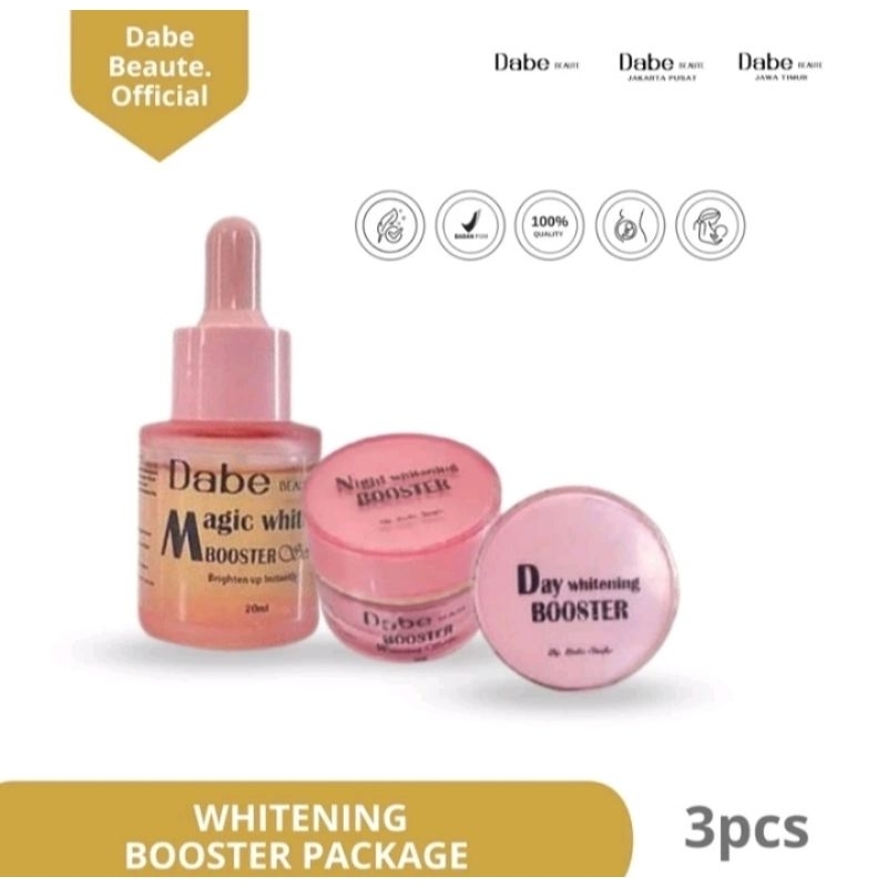 DABE BEAUTY WHITENING BOOSTER PUTIH INSTAN