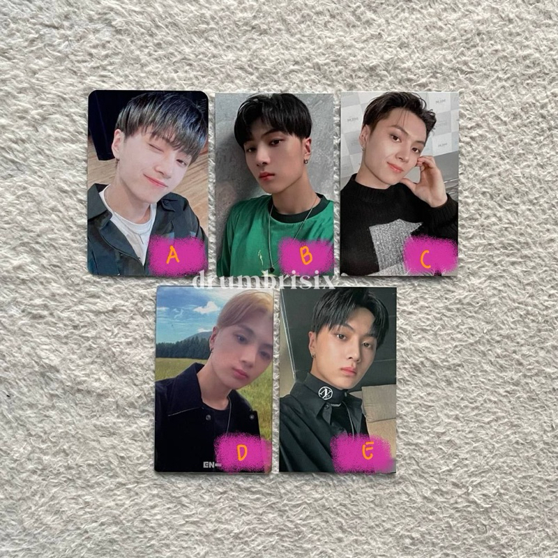 READY PC OFFICIAL JAY ENHYPEN BROADCAST BC BDC DD DA BORDER CARNIVAL DIMENSION DILEMMA DIMENSION ANSWER LD COMMON UMS JAPAN UNIVERSAL MUSIC STUDIO LUCKY DRAW PHOTOCARD