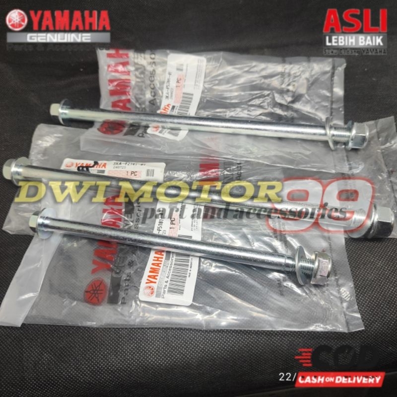 1 SET AS RODA PLUS MUR DEPAN BELAKANG SWING ARM FIZR F1ZR FIZ R ORIGINAL
