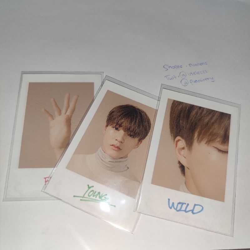 polaroid pola sg20 jeno season greeting 2020 young wild free