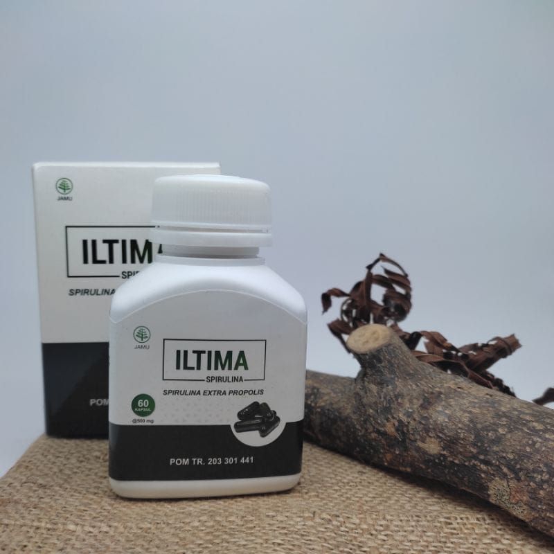 ILTIMA Spirulina-Obat Batu Ginjal/Herbal Penyakit Ginjal Kronis/Gagal Ginjal/Infeksi Ginjal BPOM
