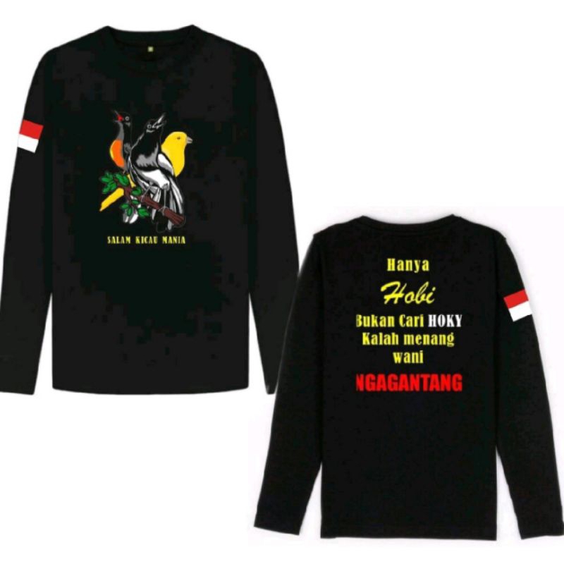 kaos burung kicau mania keren . kaos pecinta burung . kaos pria