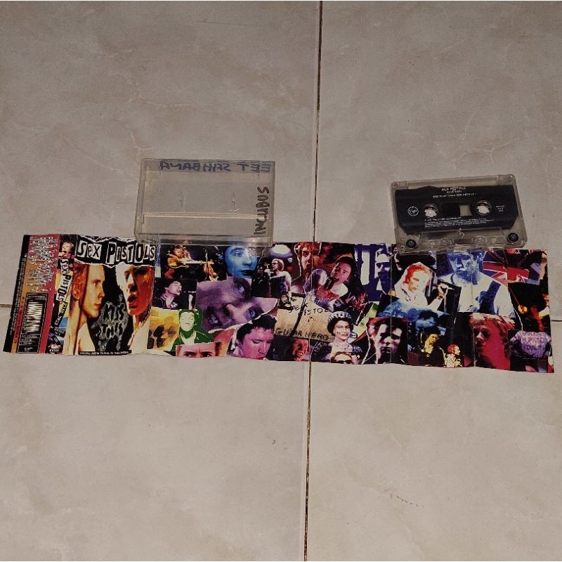 kaset barat original SEX PISTOLS-Kiss This