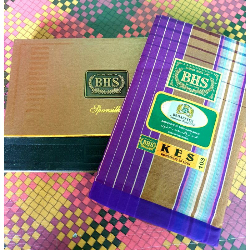 SARUNG BHS SUTRA SPUNSILK SILVER TYPE KES