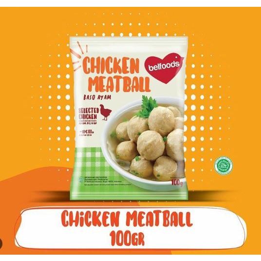 

Belfoods Chicken Meatball (Bakso Ayam) 100gr