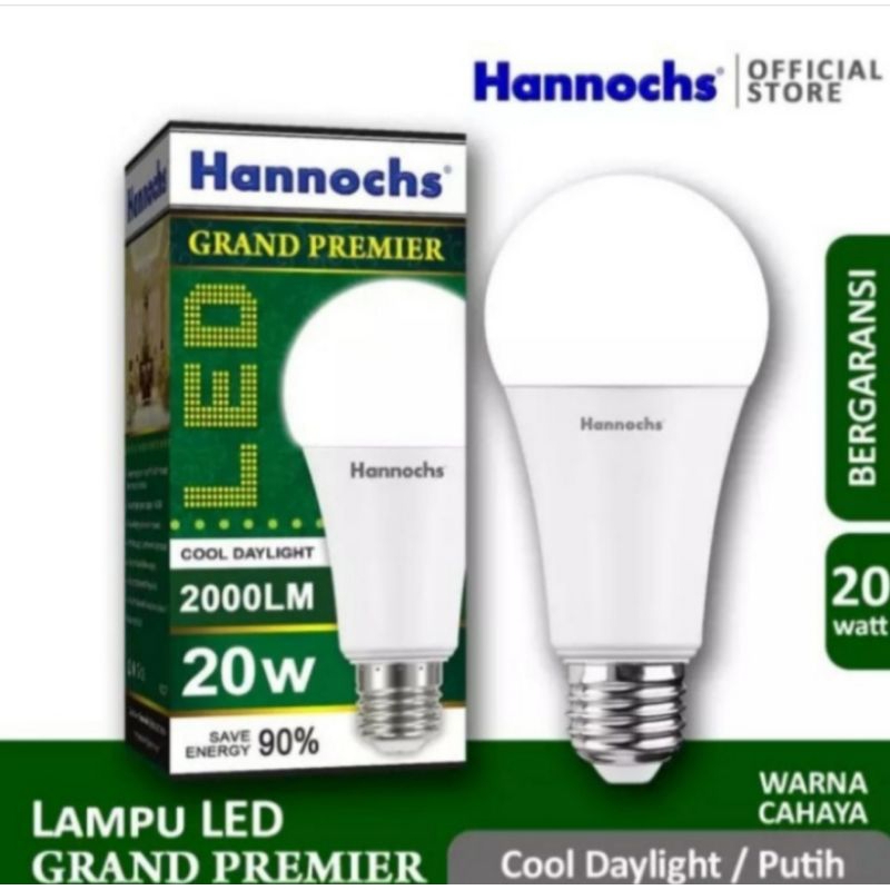 Lampu Bohlam LED HANNOCHS Grand Premier LED 20 Watt