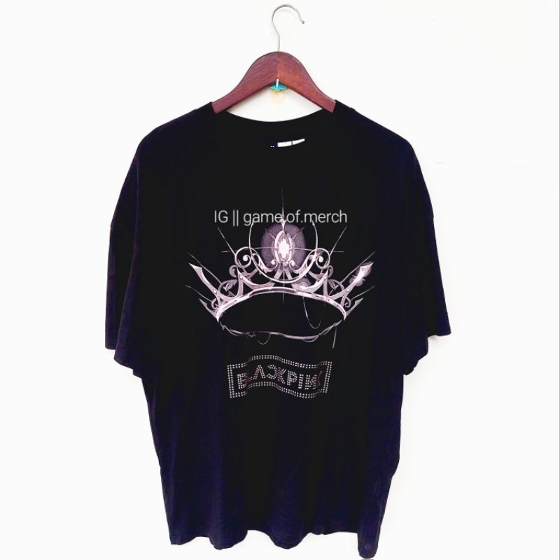 [READYSTOCK] H&M x Blackpink Rhinestone Tshirt Original