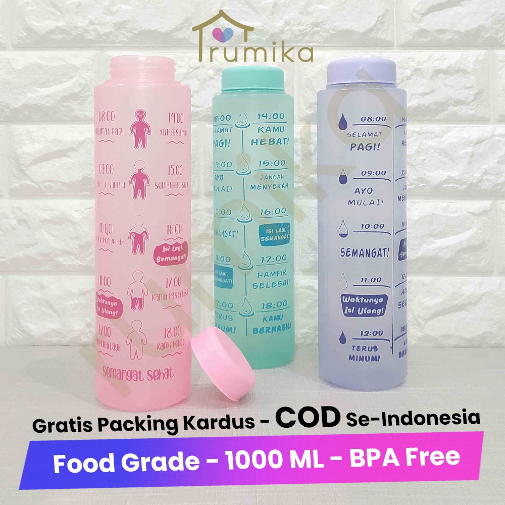Botol Plastik My Bottle / Botol Minum Jumbo 1000 ML