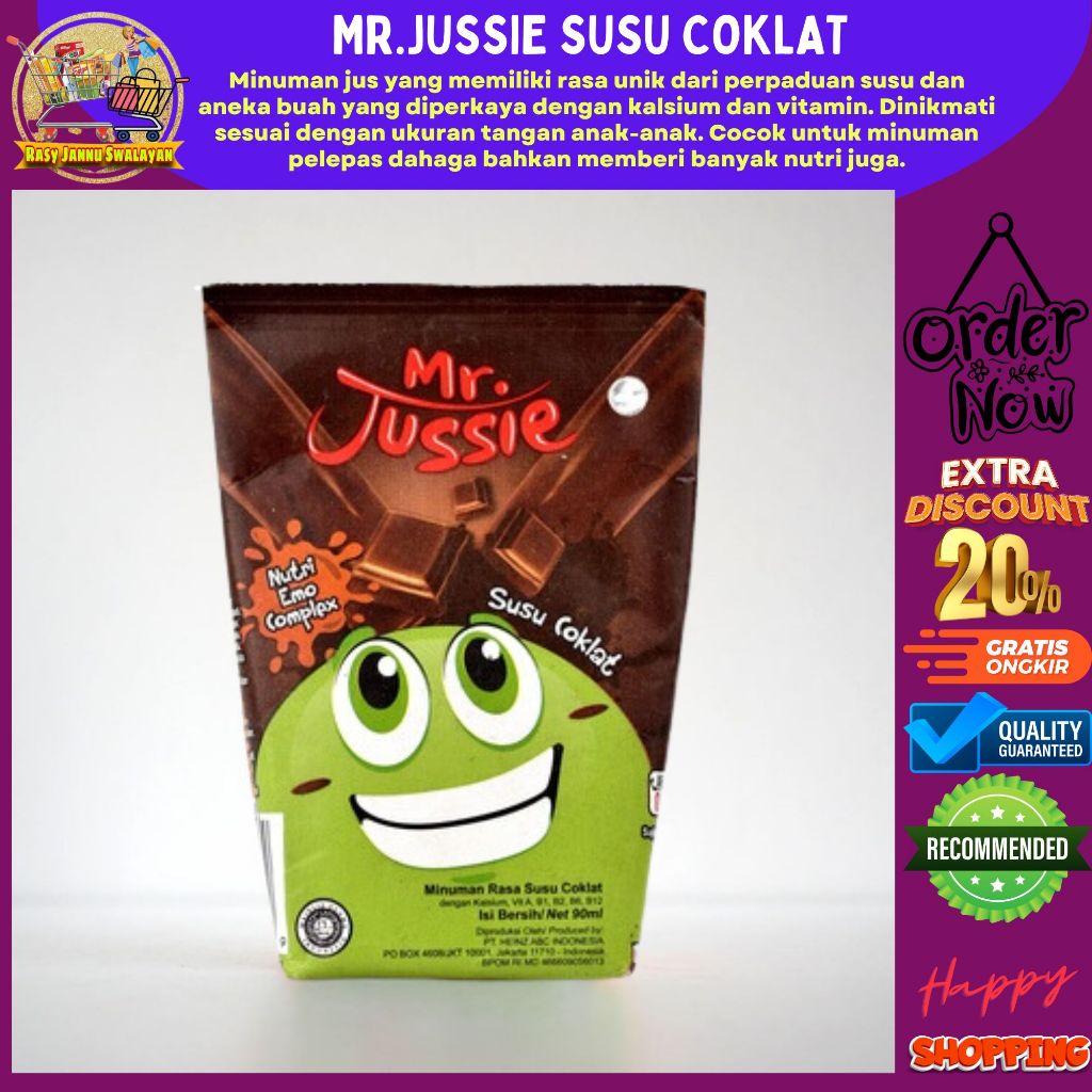 

ABC Mr Jussie Milky Choco 90 ml