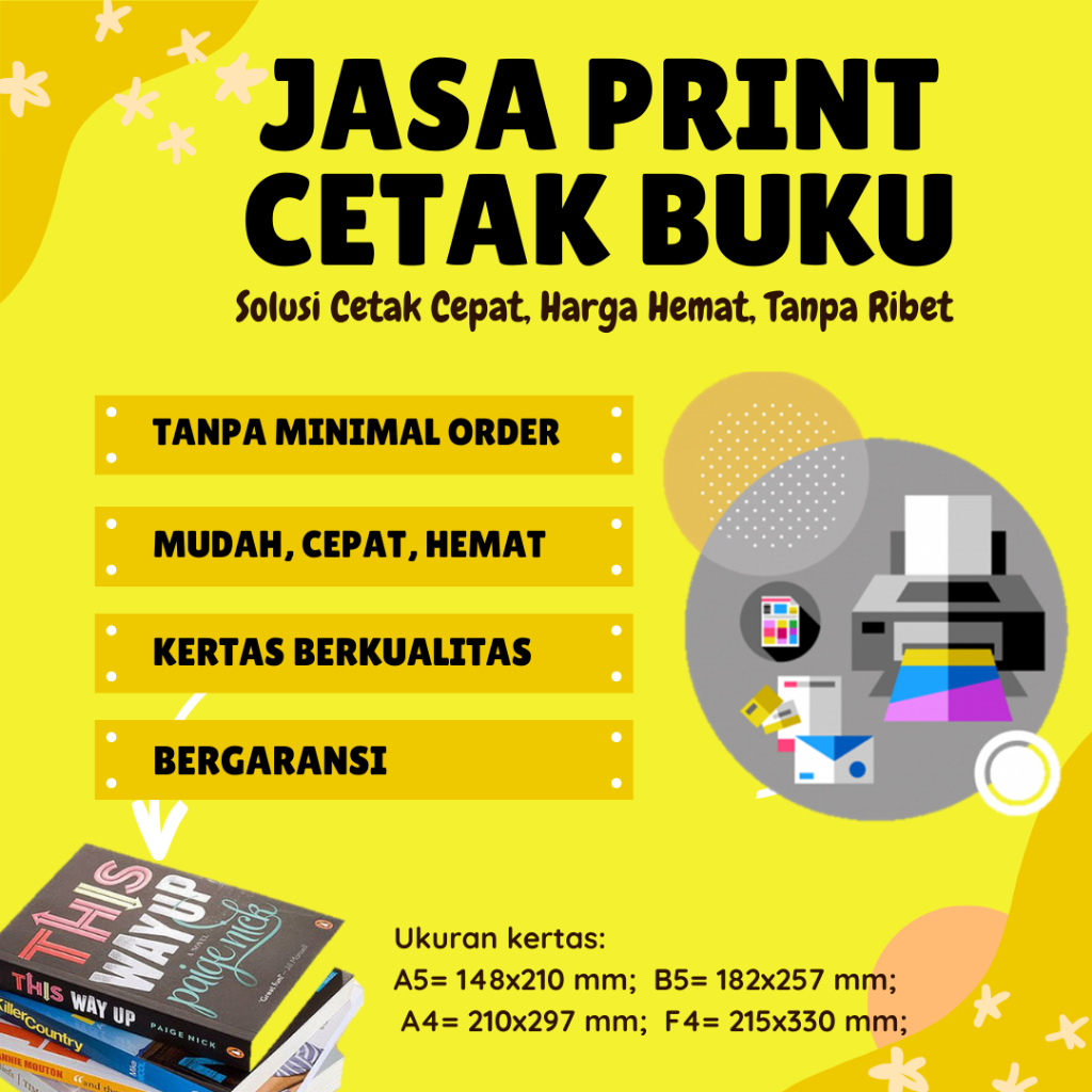 

Print A4 - Cetak Buku A5 - Print Skripsi/Dokumen