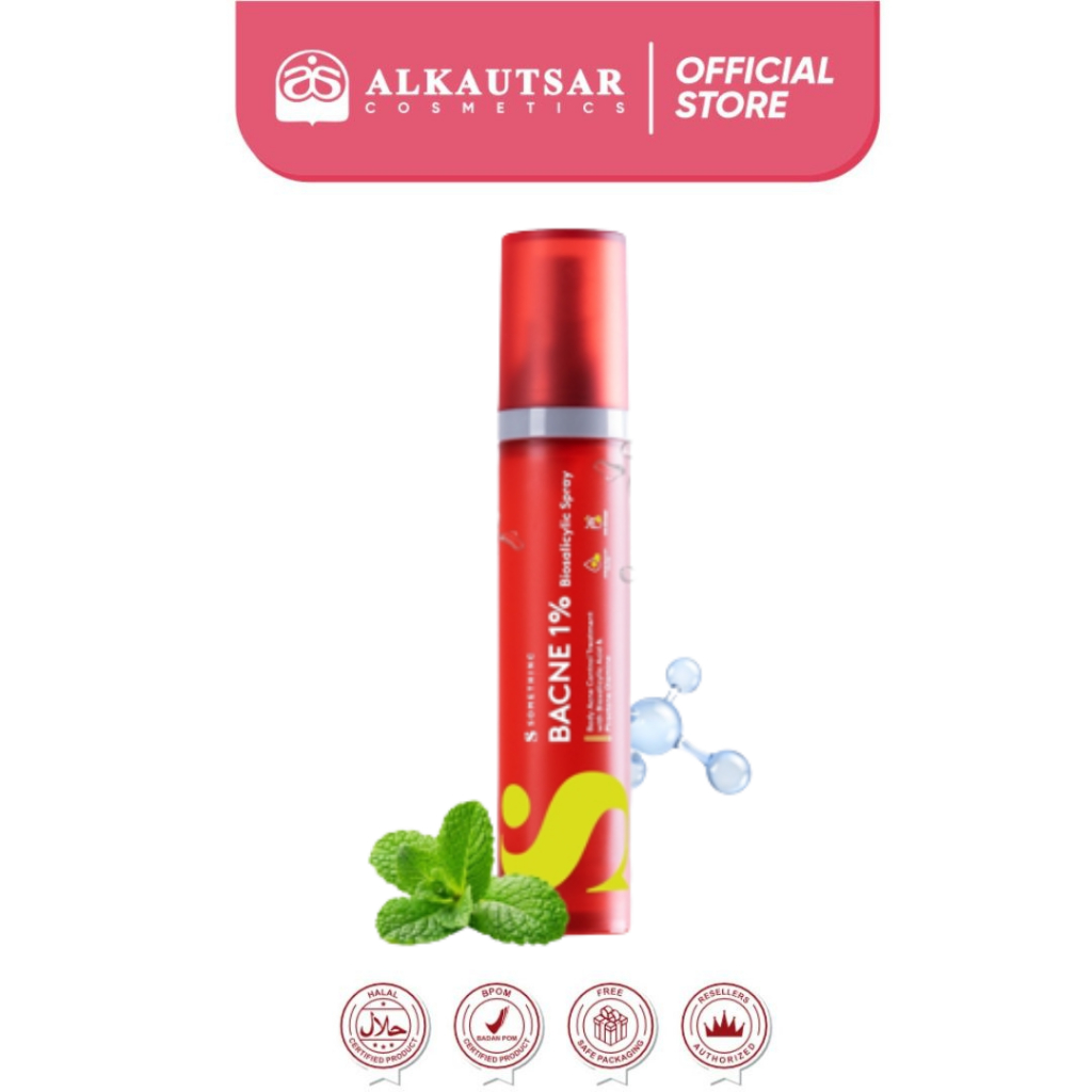 SOMETHINC Bacne 1% Biosalicylic Spray - Spray Jerawat Badan & Jerawat Punggung