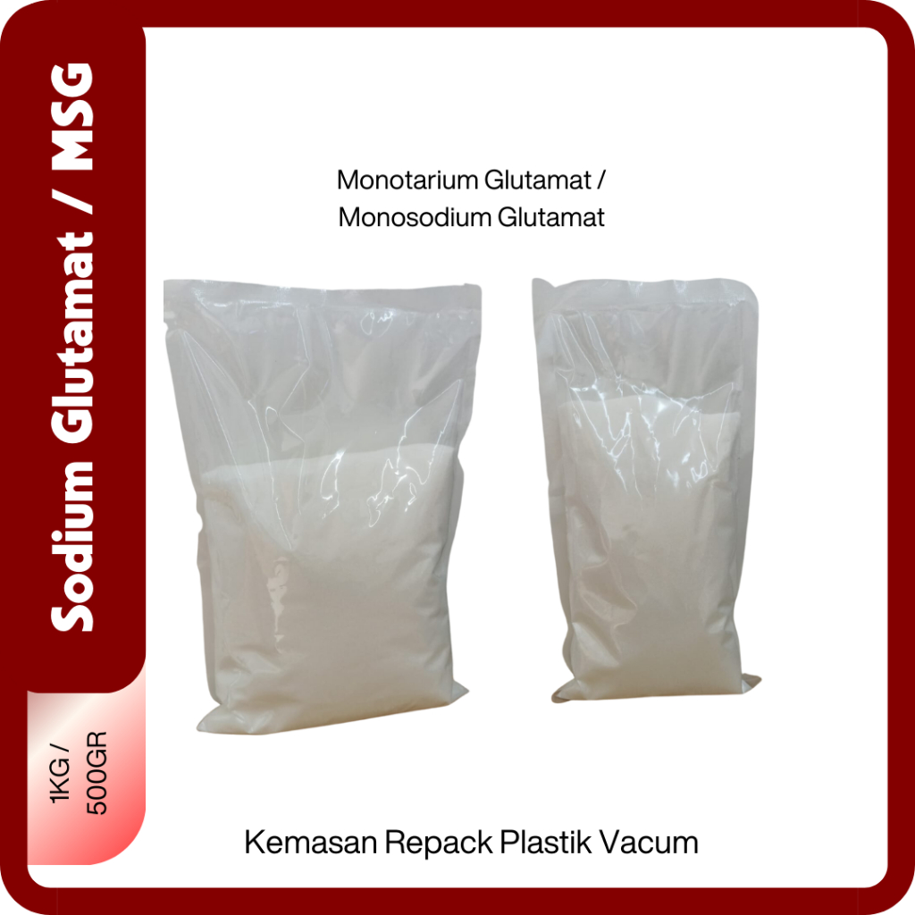 

Mononatrium glutamat | Monosodium glutamat | MSG mesh 40-80 Repack 1kg