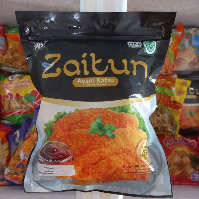 

Zaitun Ayam Katsu Chicken Katsu 500g