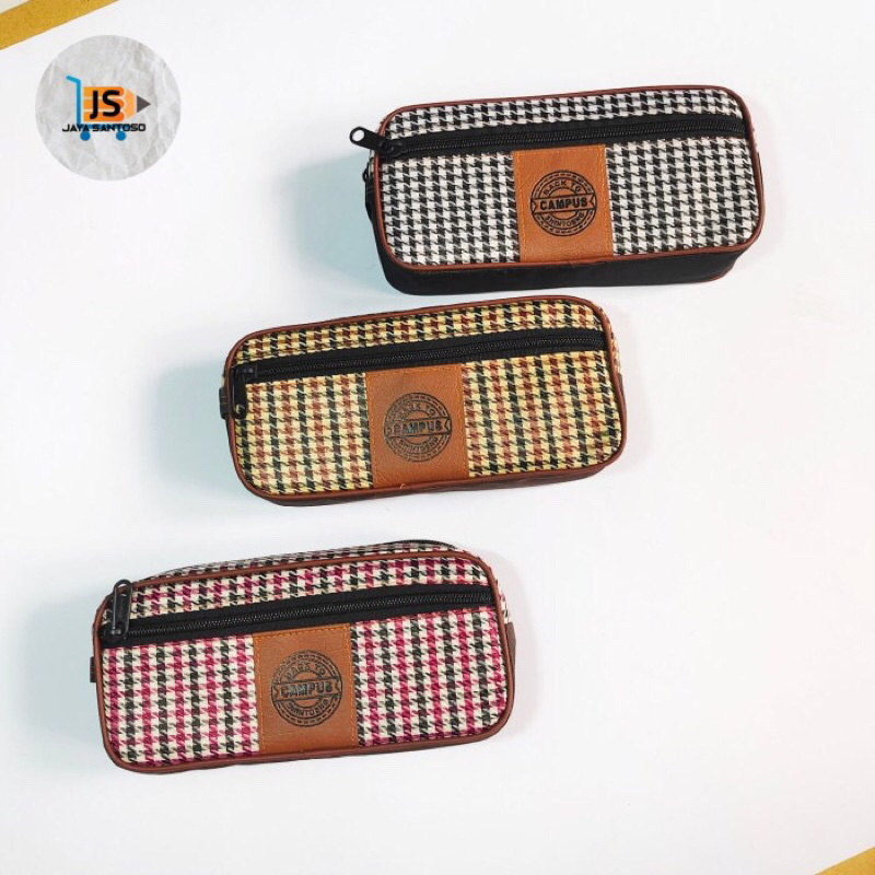 

Kotak Tempat Pensil Resleting sleting Back to Campus / Tepak pensil Murah Bagus / Pouch Murah / Kotak Pensil Shintoeng