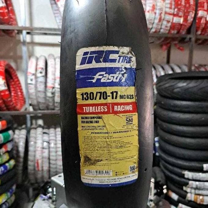 BAN LUAR IRC FASTI 1 130/70-17 RACING COMFOUND  BAN UNTUK BALAPAN AWET DAN NYAMAN
