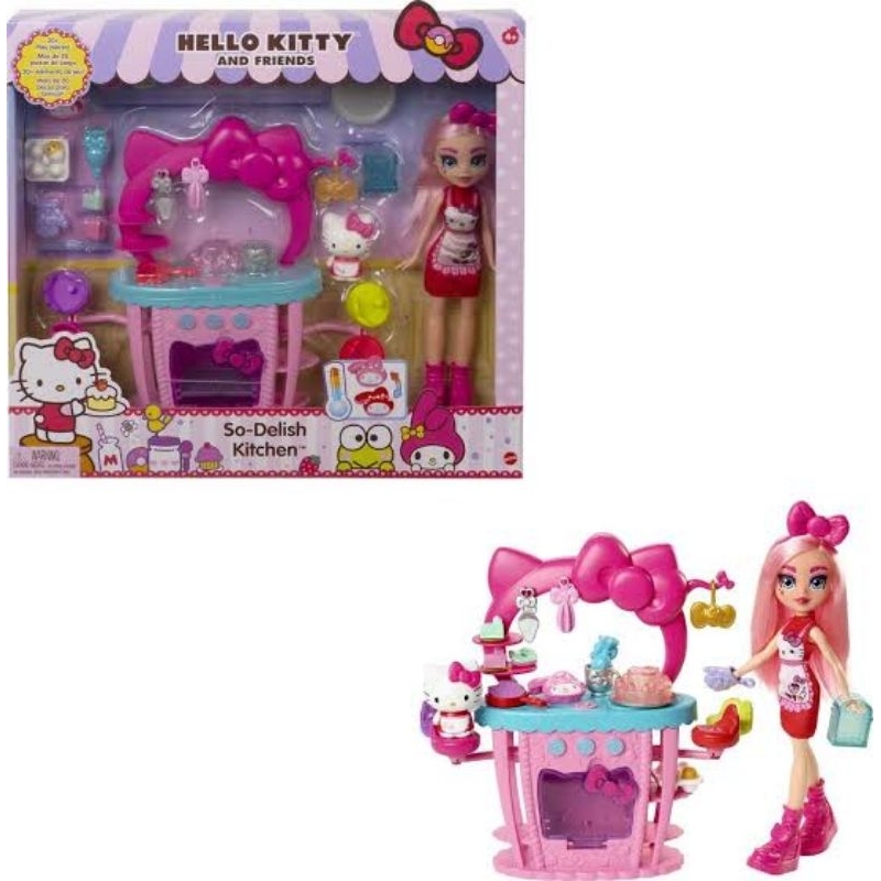 Sanrio Set Hello Kitty Kitchen Playset