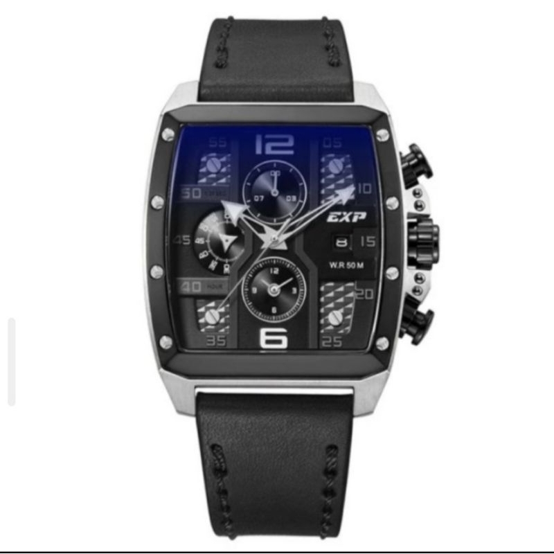 Jam Tangan Pria Expedition 6636 Tali Kulit Original