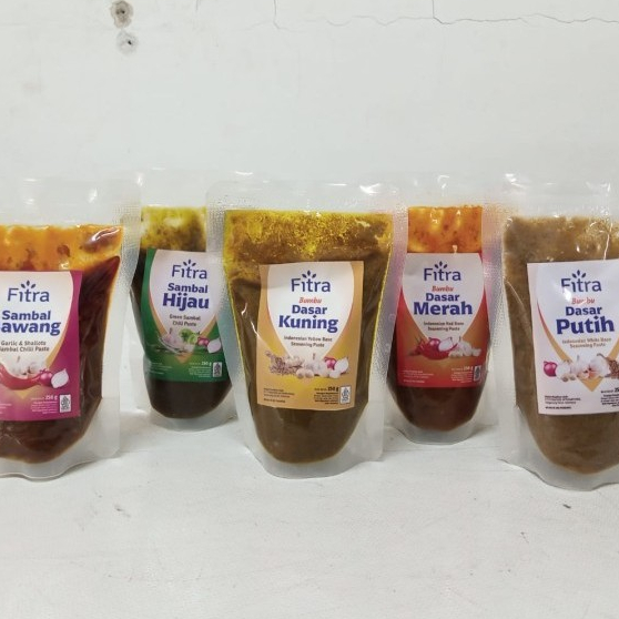 

Bumbu Dasar Masak Instant| Bumbu Fitra Dasar Pouch 250Gr