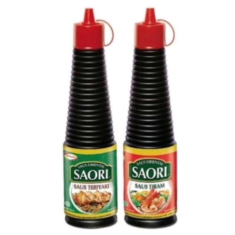 

Saori saus tiram 135ml / saori saus teriyaki 135ml