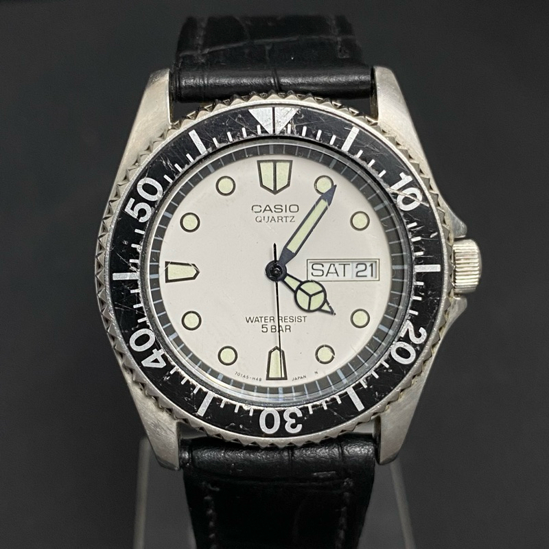Casio Diver midsize quartz jdm original second MQ 550