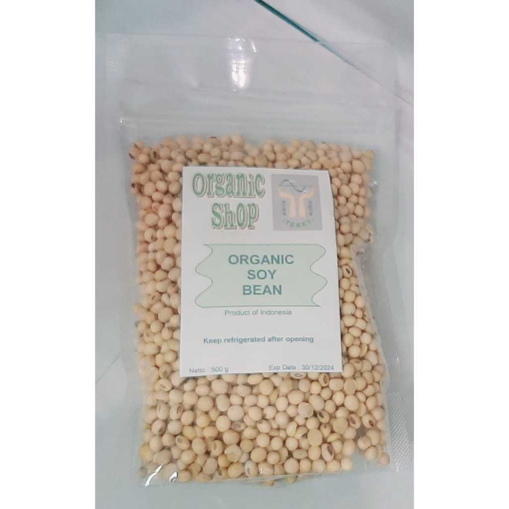 

Soy Bean Organic - Kedelai Putih Organik - 500 gr