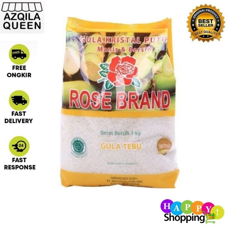 

gula pasir kuning rosebrand 1kg