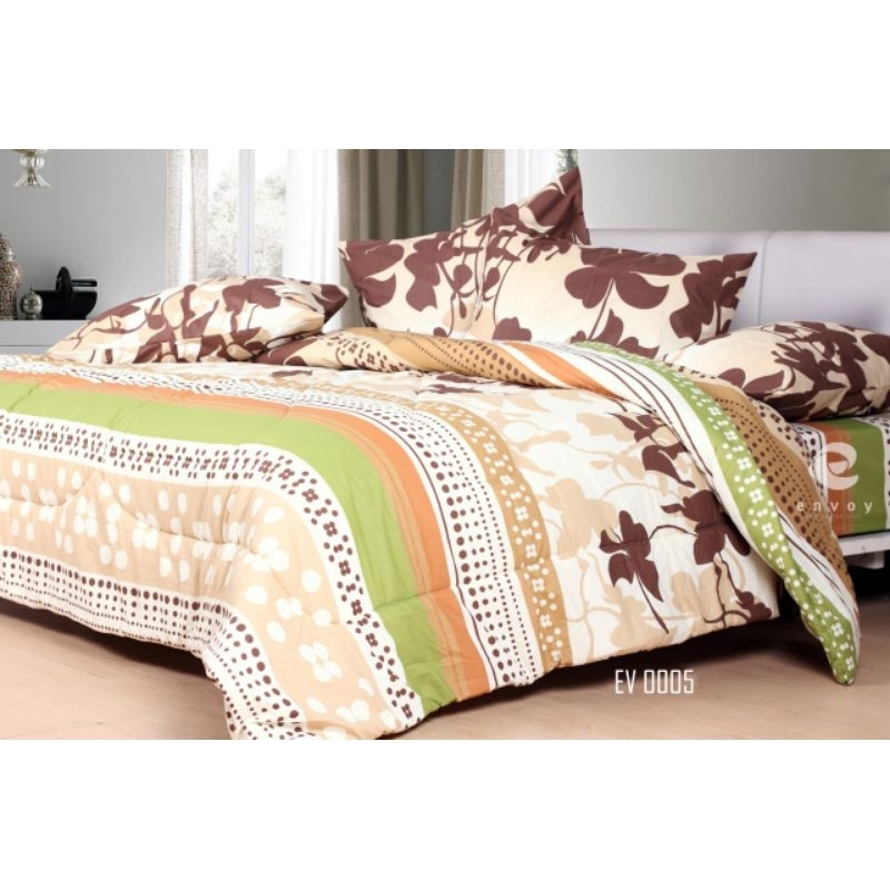 SPREI ENVOY  tinggi 30cm bahan katun cvc dingin, lembut dan nyaman dipakai.