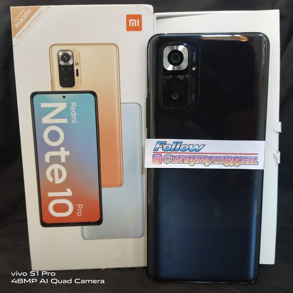 Xiaomi Redmi Note 10 Pro Ram 6/64GB | Ram 6/128GB | Ram 8/128GB (SECOND)