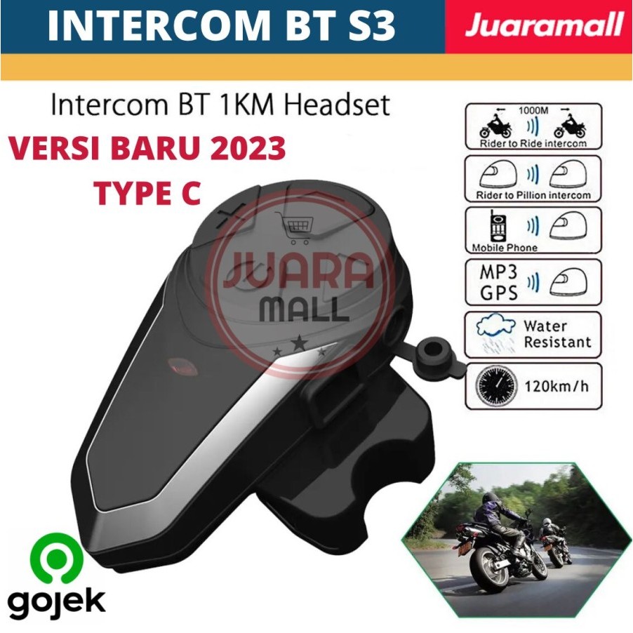 INTERCOM BT S3 BLUETOOTH HELM BTS 3 INTERCOM BTS3 VS MAXTO X5 ORIGINAL
