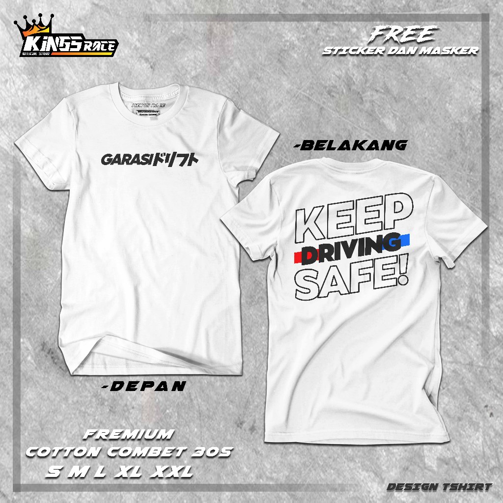 Kaos Driving Save | Kaos Garasi Drift | kaos Racing