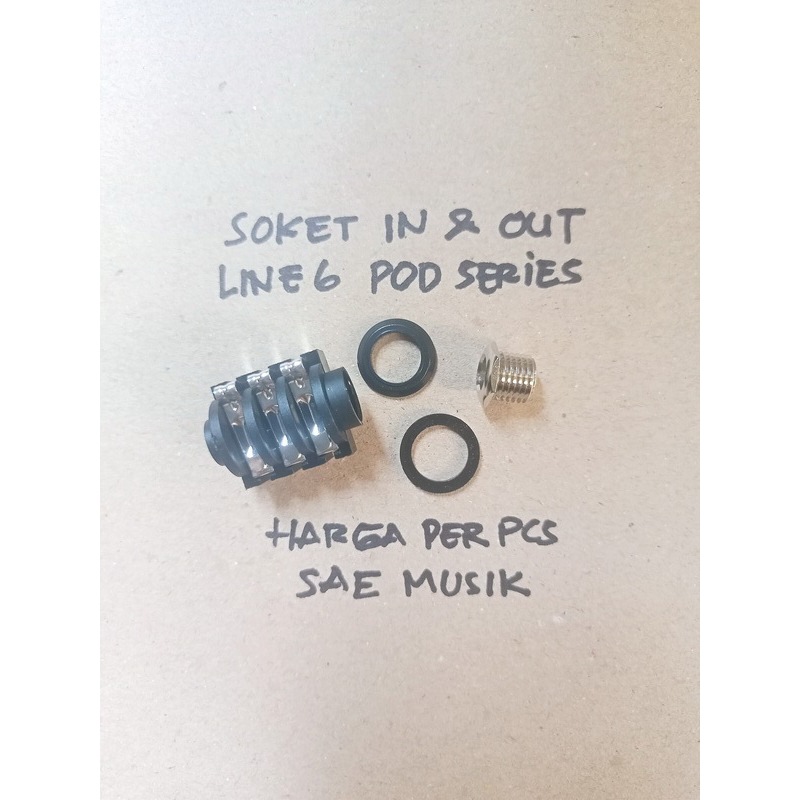 Soket Input Output Efek LINE6 HD300 HD400 HD500 XTLIVE