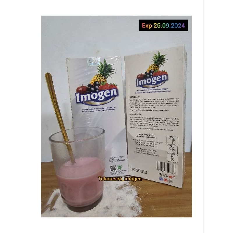 

IMOGEN Mix fruit 1 box isi 15 Sachet ORIGINAL