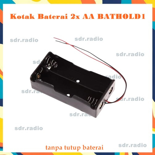 Kotak Baterai 2x AA BATHOLD1 2xaa holder baterai 2 X AA Tempat Baterai