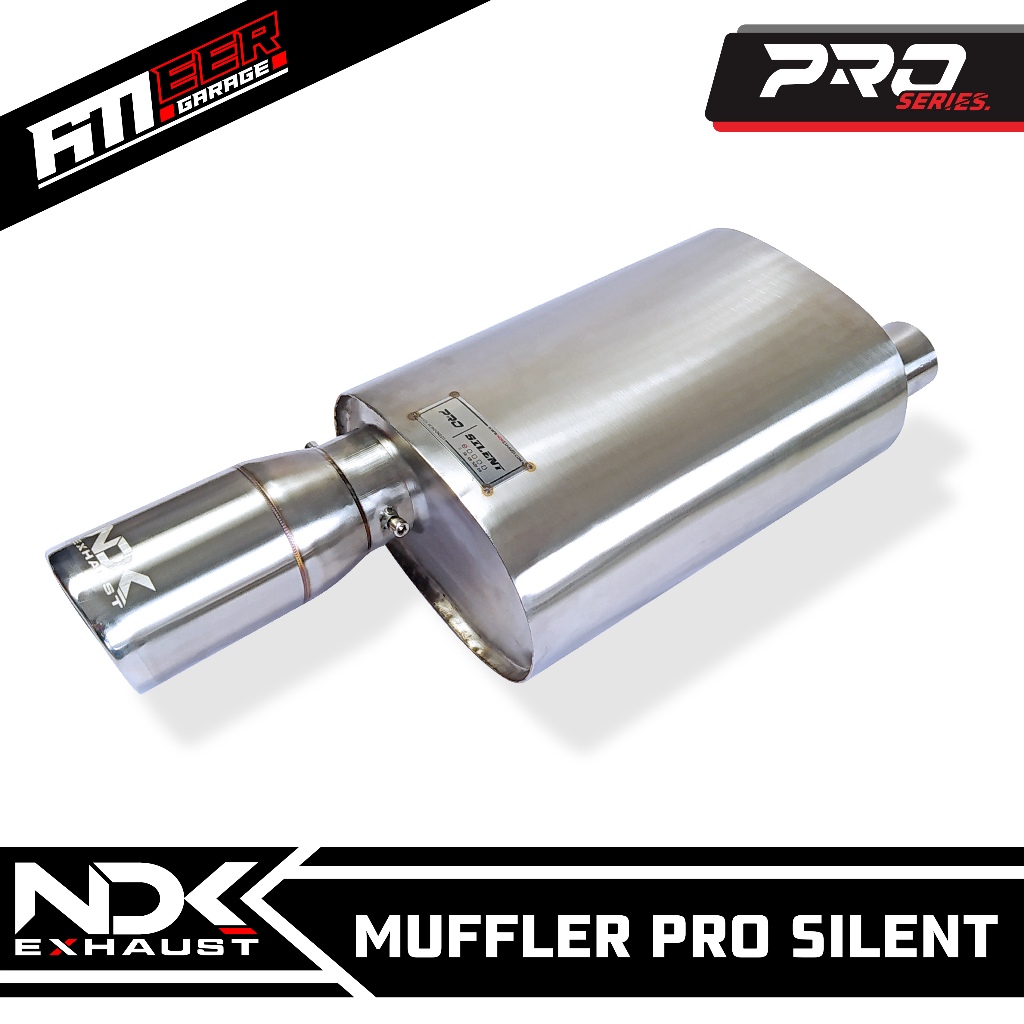 KNALPOT MOBIL RACING NDK EXHAUST PRO SERIES TYPE PRO SILENT