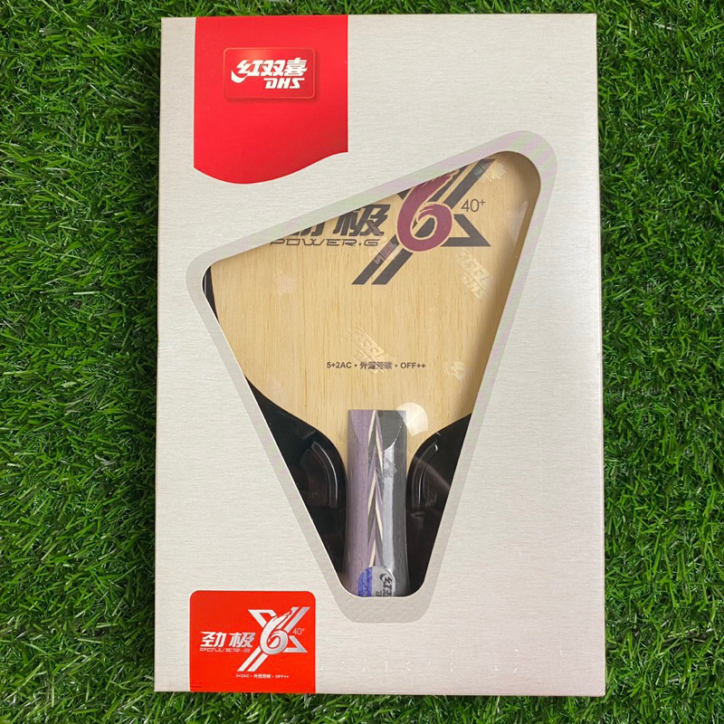 Kayu Bet Pingpong Tenis Meja DHS Power G PG6X PG 6X 40+ Original