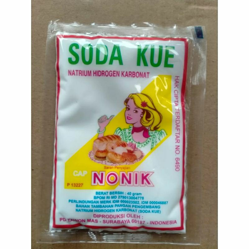 

Soda Kue Cap Nonik 40gr Kemasan Kuning