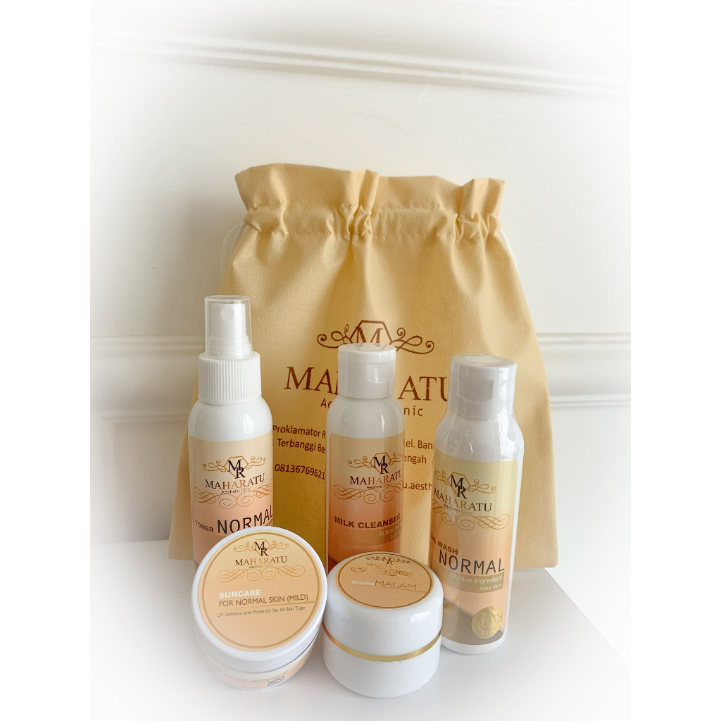 1 PAKET SKINCARE GLOWING, PAKETAN SKINCARE MAHARATU, SKINCARE MAHARATU