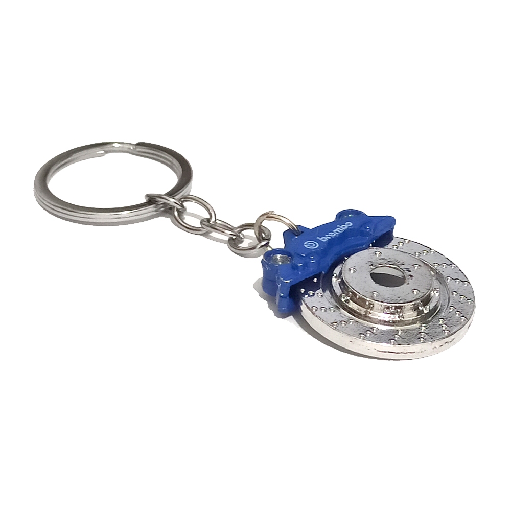 Gantungan Kunci Rem Cakram Brembo Biru Blue Brembo Brake 1135