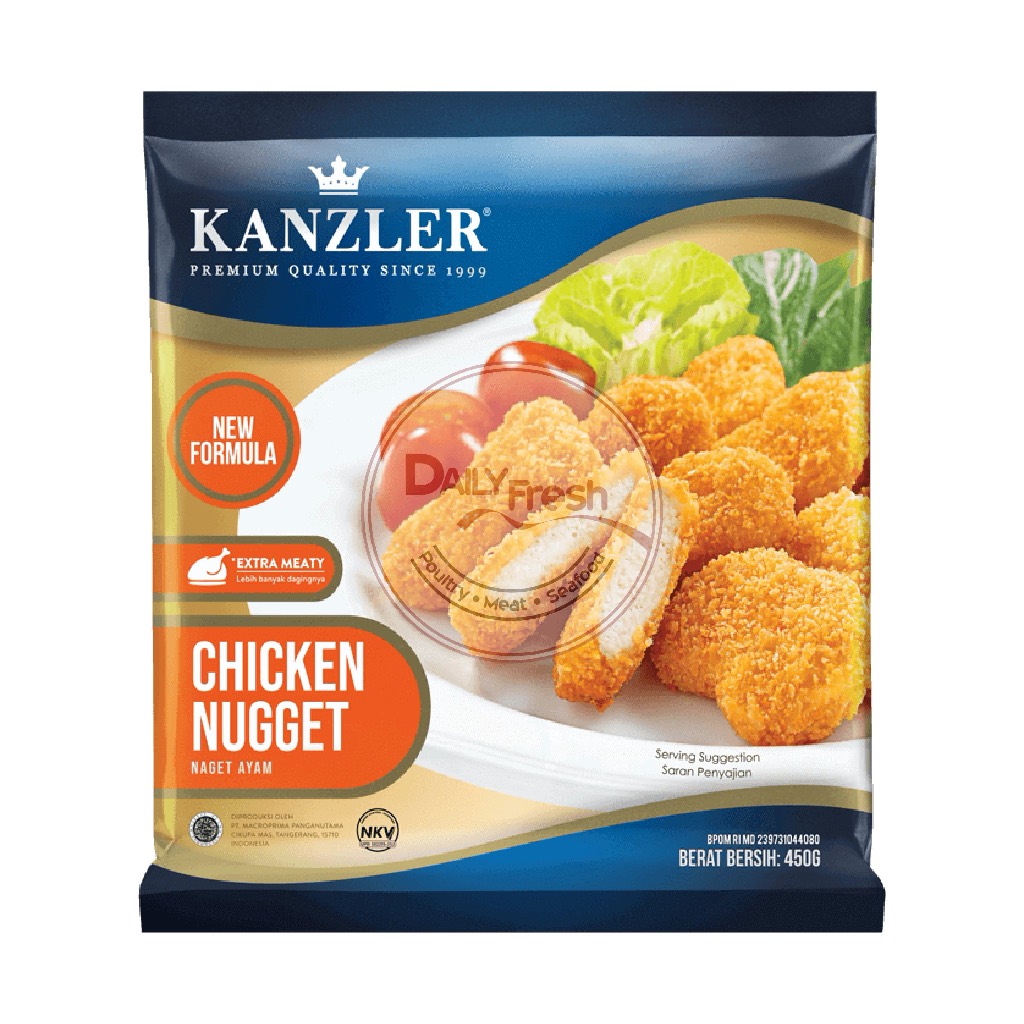 

KANZLER CHICKEN NUGGET ORIGINAL 450GR