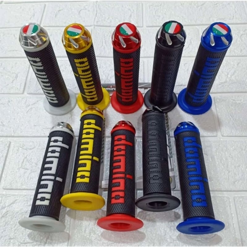 Handgrip Handfat Jalu Domino Import I Hangrip bulu Domino Jalu Cnc Universal Nmax Vario Beat Aerox P