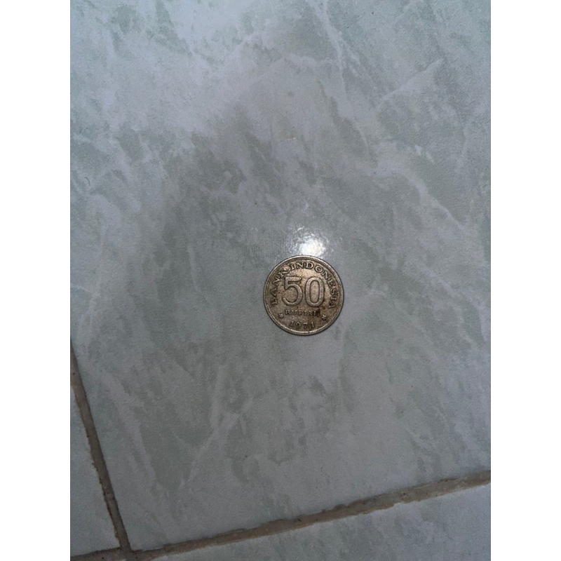 uang 50 rupiah burung cendrawasih