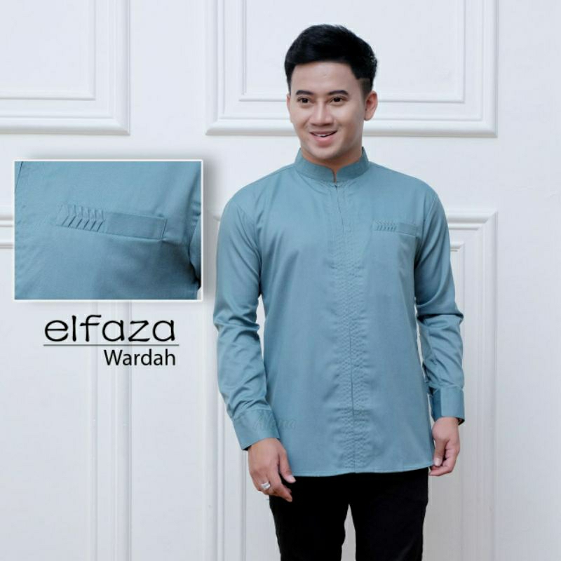 Muslim Wear / Baju Koko Dewasa ElFaza / Fashion Muslim Pria