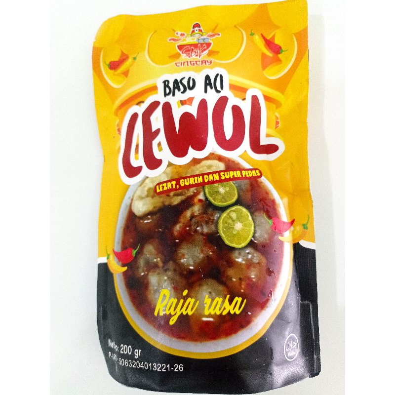 

Cingcay baso aci cewul seblak tulangrangu