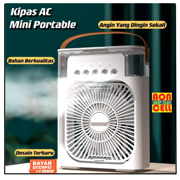 Kipas AC Portable Air Cooler  AC Mini  Mini AC Cooler Portable  Kipas Angin Portable Dingin