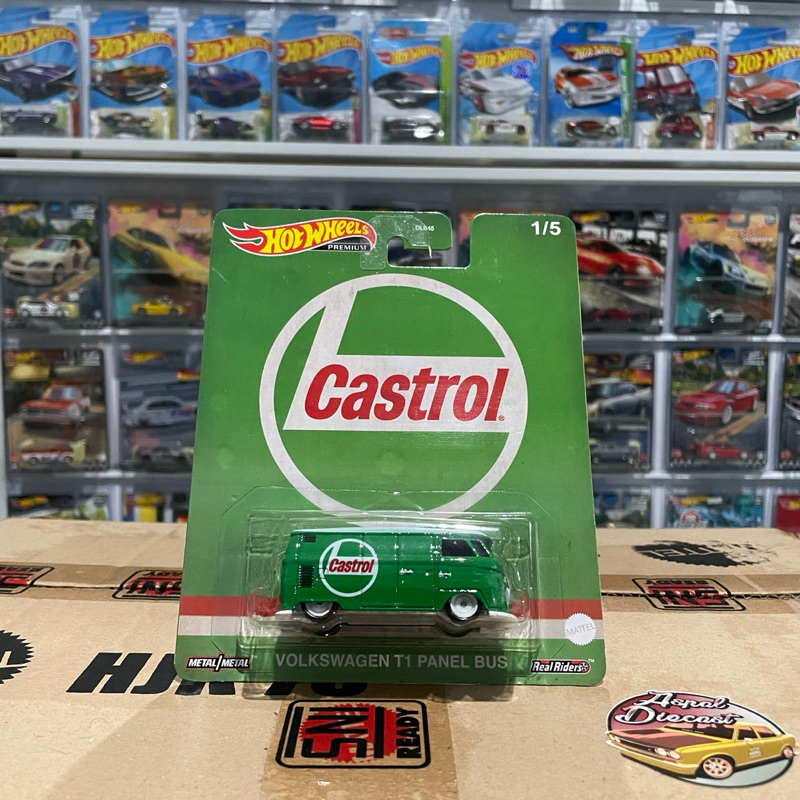 Hotwheels Castrol Volkswagen T1 Panel Bus