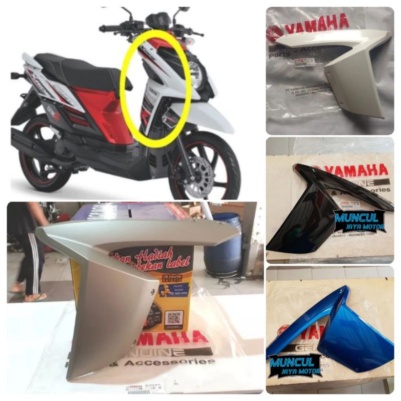 Cover Sayap body depan Xride X-Ride X Ride 115 satuan kanan atau kiri Original Yamaha genuine parts