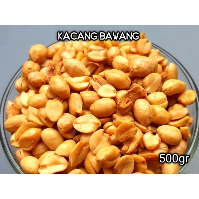 

ILAN DIHYAH SHOP - Kacang Bawang kacang tanah goreng 500gr